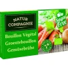 Outlet NATUR COMPAGNIE Bouillon végétal clair bio x 8 cubes en boîte de 84 g