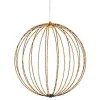Hot KAEMINGK Boule lumineuse noire à 480 micro-LED blanc orangé pour extérieur - Ø 58 cm