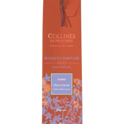 Sale COLLINES DE PROVENCE Bouquet parfumé ambre heliotrope 100ml