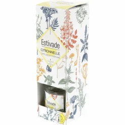 Discount ESTIVADE Bouquet parfumé citronnelle coloris multicolore en cire Denis & Fils - 35 ml