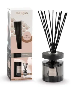 Outlet ESTEBAN PARIS Bouquet parfumé et recharge Esteban Ellipse rose parfum Iris Cachemire - 200 ml
