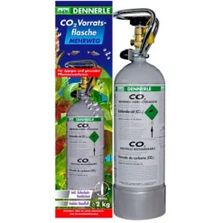 Best BLUE CORAL Bouteille CO2 rechargeable, 2kg - DENNERLE