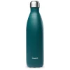 New QWETCH Bouteille isotherme coloris vert en inox émeraude - 750 ml