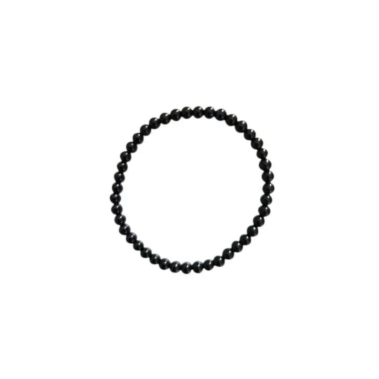 Hot CRISTAL THERAPIE  Bracelet onyx noir 8mm