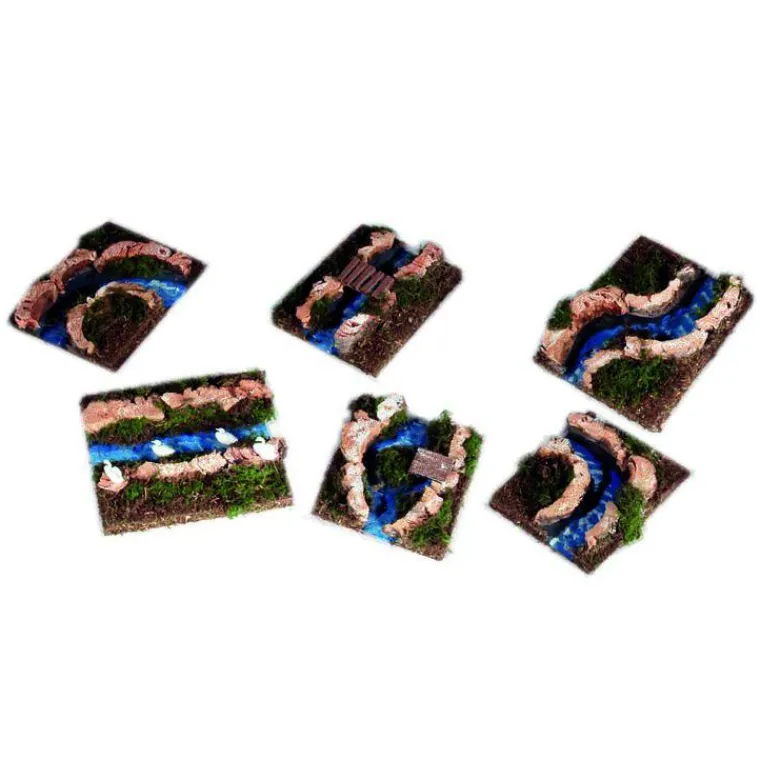 Clearance BERTONI Bras de fleuve modulable 17x15x4 cm