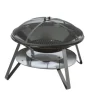 SOMAGIC Braséro noir en acier émaillé - Ø 83,5 x 56,3 cm