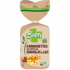 Hot BIEN Briochette pépites de chocolat - 240g