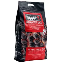 Discount WEBER Briquettes de charbon de bois - 8 kg