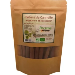 Sale BETSIMIS Bâtons de cannelle bio de Madagascar - 80 g