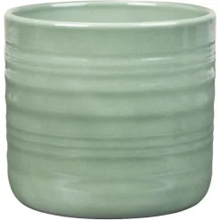 Best DEROMA Cache-pot en céramique vert Scheurich 850 Salvia - Ø 14 x H 12,8 cm