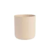 New Cache-pot en zinc coloris beige – Ø 30 x H 28 cm