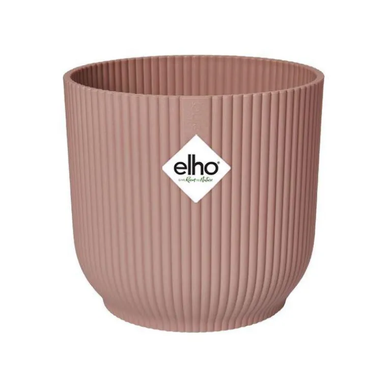 New ELHO Cache-pot rose poudré Vibes Fold Roues - Ø 35 cm