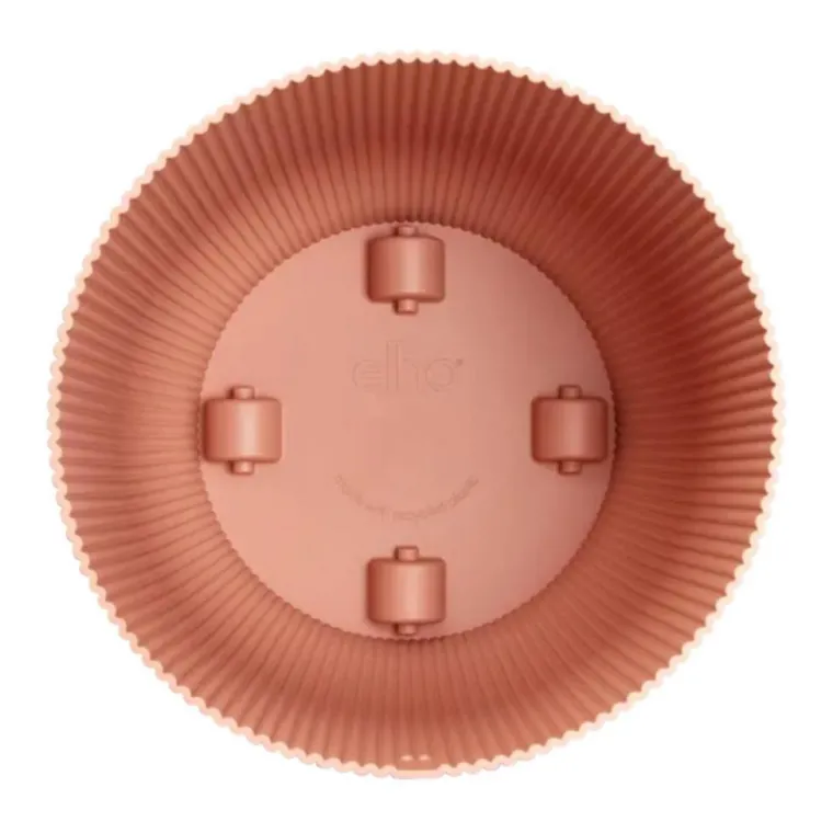 New ELHO Cache-pot rose poudré Vibes Fold Roues - Ø 35 cm
