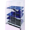 New TYROL Cage bigtower pour rongeurs bleue 79x52xH140 cm