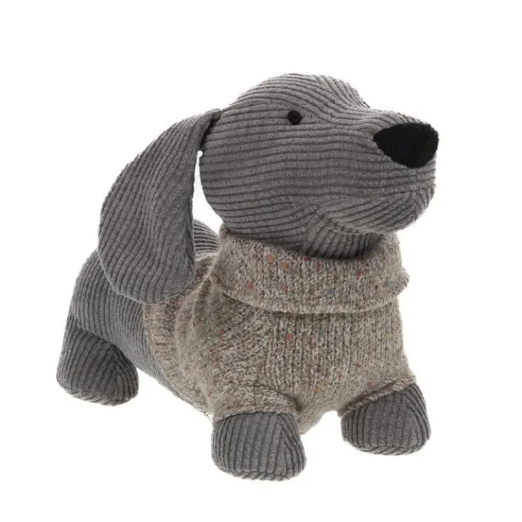 Discount CADES DESIGN Cale porte Sam coloris blanc en polyester - 30 x 23 x 16 cm