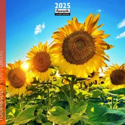 Best AQUARUPELLA Calendrier 2025 tournesol coloris multicolore - 16,5 x 16,5 cm