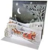 Hot PICTURA Cartes double 3D thème Noël