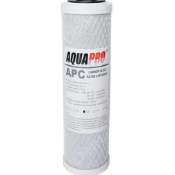 Best BLUE CORAL Cartouche de charbon bloc 10 microns - AQUAPRO modèle APC 10