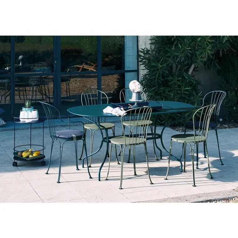 Best FERMOB Chaise en acier Opéra - 90cm