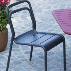 Discount Chaise Oro en aluminium