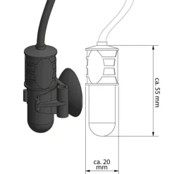 BLUE CORAL Chauffage USB pico aquarium - AQUA MEDIC micro heater