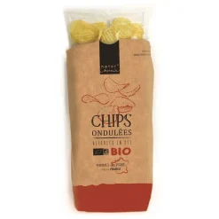 Clearance NATUR'AVENIR Chips ondulées allegées en sel france 200g