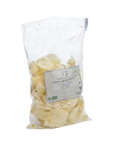 Sale FAMILY CHIPS Chips ondulées bio - 125 g