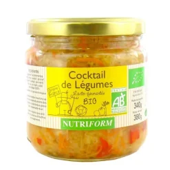 New NUTRIFORM Cocktail de légumes lacto-fermentées bio 380g