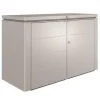 Discount BIOHORT Coffre highboard couleur argent 200x84x127 cm
