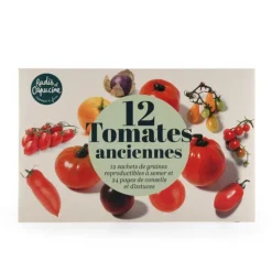 Discount RADIS ET CAPUCINE Coffret de 12 sachets de graines tomates anciennes à semer Radis & Capucine