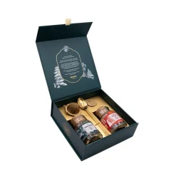 Hot PROVENCE D'ANTAN Coffret délices de Noël bio 2 bouteilles avec infuseur - 140 g