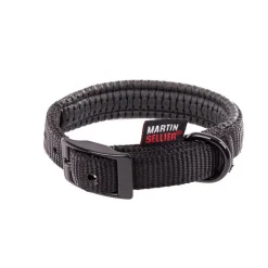 Hot MARTIN SELLIER Collier droit Confort pour chien coloris noir - 1,6x35 cm