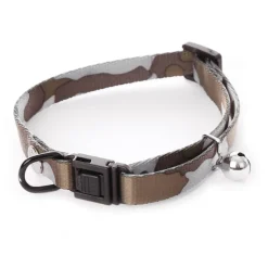 Sale MARTIN SELLIER Collier pour chat Camouflage gris