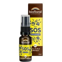 BIOFLORAL Complexe de secours nuit paisible en spray de 20 ml