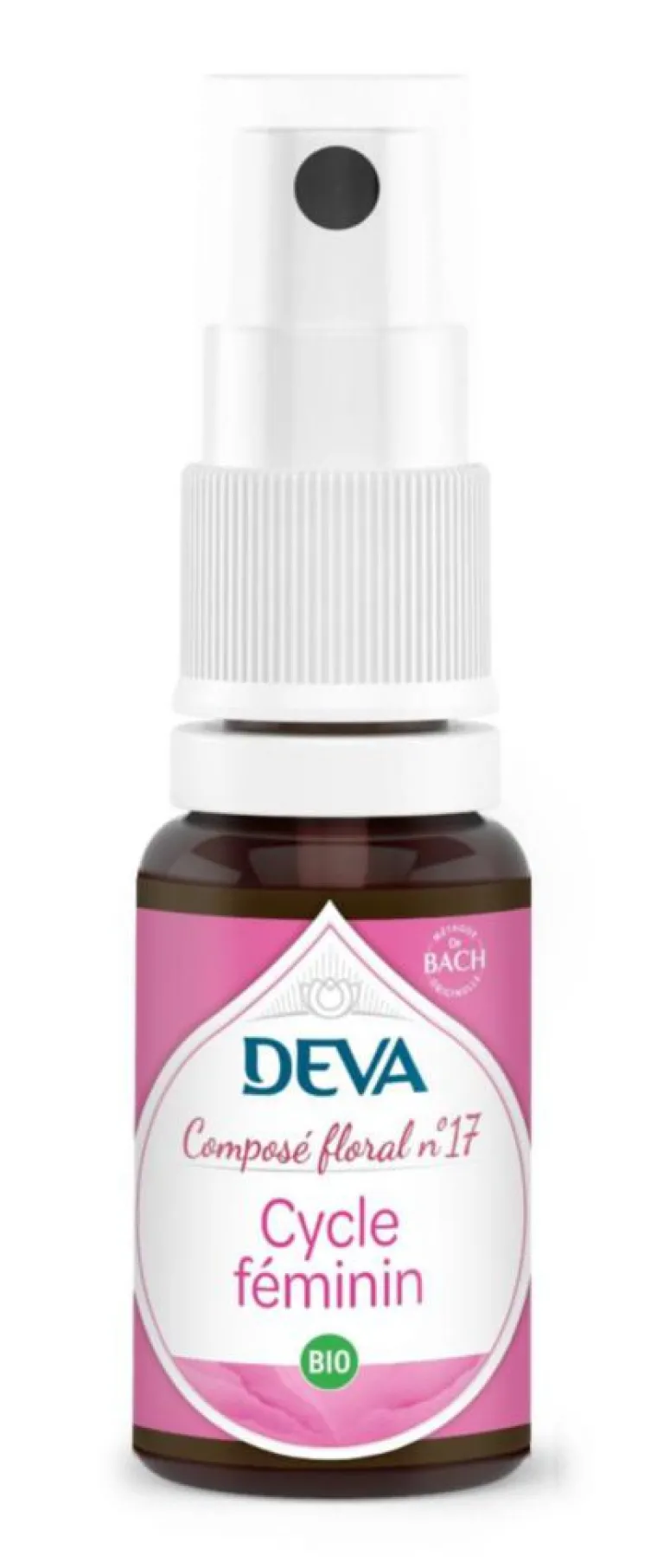 Sale DEVA Complément alimentaire composé floral cycle féminin bio - spray 15 ml