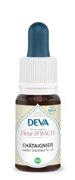 Hot DEVA Complément alimentaire fleur de Bach châtaignier bio - 15 ml