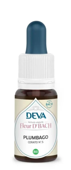 Online DEVA Complément alimentaire fleur de Bach plumbago bio - 15 ml