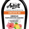 Clearance ANTÉSITE Concentré bio Hibiscus Pamplemousse Agrumes Antésite - Bouteille de sirop de 13 cl