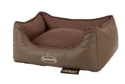 Outlet SCRUFFS Corbeille à mémoire de forme pour chien et chat Hilton – Taille S