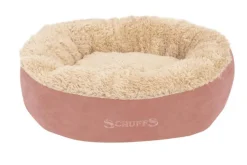 Outlet SCRUFFS Corbeille pour chat coloris terracotta Cosy – Ø 45 cm