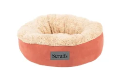 Outlet SCRUFFS Corbeille pour chat coloris terracotta Cosy – Ø 45 cm