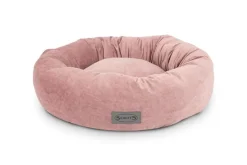 Outlet SCRUFFS Corbeille pour chien coloris rose Oslo Donut – Taille L