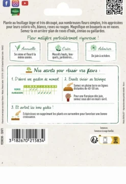 Hot VILMORIN Cosmos Sensation variée Grand jardin Format maxi - graines à semer