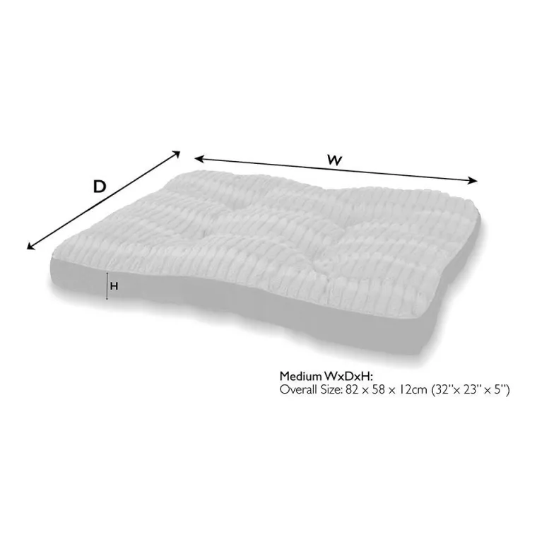 Discount SCRUFFS Couchage pour chien coloris orange coussin Ellen - Taille M 82 x 58 cm