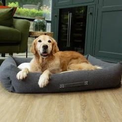 Sale SCRUFFS Couchage pour chien coloris gris corbeille Eco Eden - Taille XL 90 x 70 cm