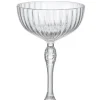 Hot Coupe à champagne en verre transparent America - 23 cl