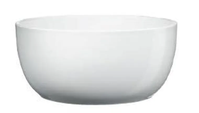 PERM Coupe basel coloris blanc en céramique -  Ø 23 cm x 10 cm