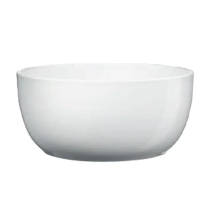 Hot Coupe en céramique blanche Basel - Ø 20 x H 9 cm