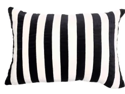 Clearance SAFECO Coussin décoratif rectangulaire Marcel coloris blanc en coton - 35 x 50 cm