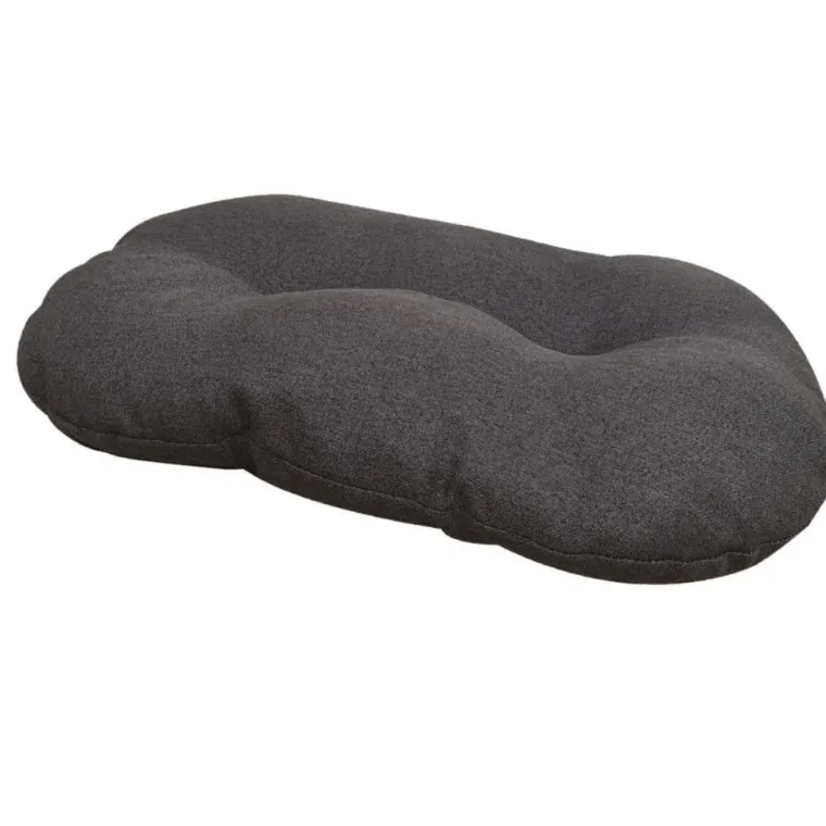 New CROCI Coussin pour chien et chat ovale hydrofuge coloris gris - 53 x 35 cm